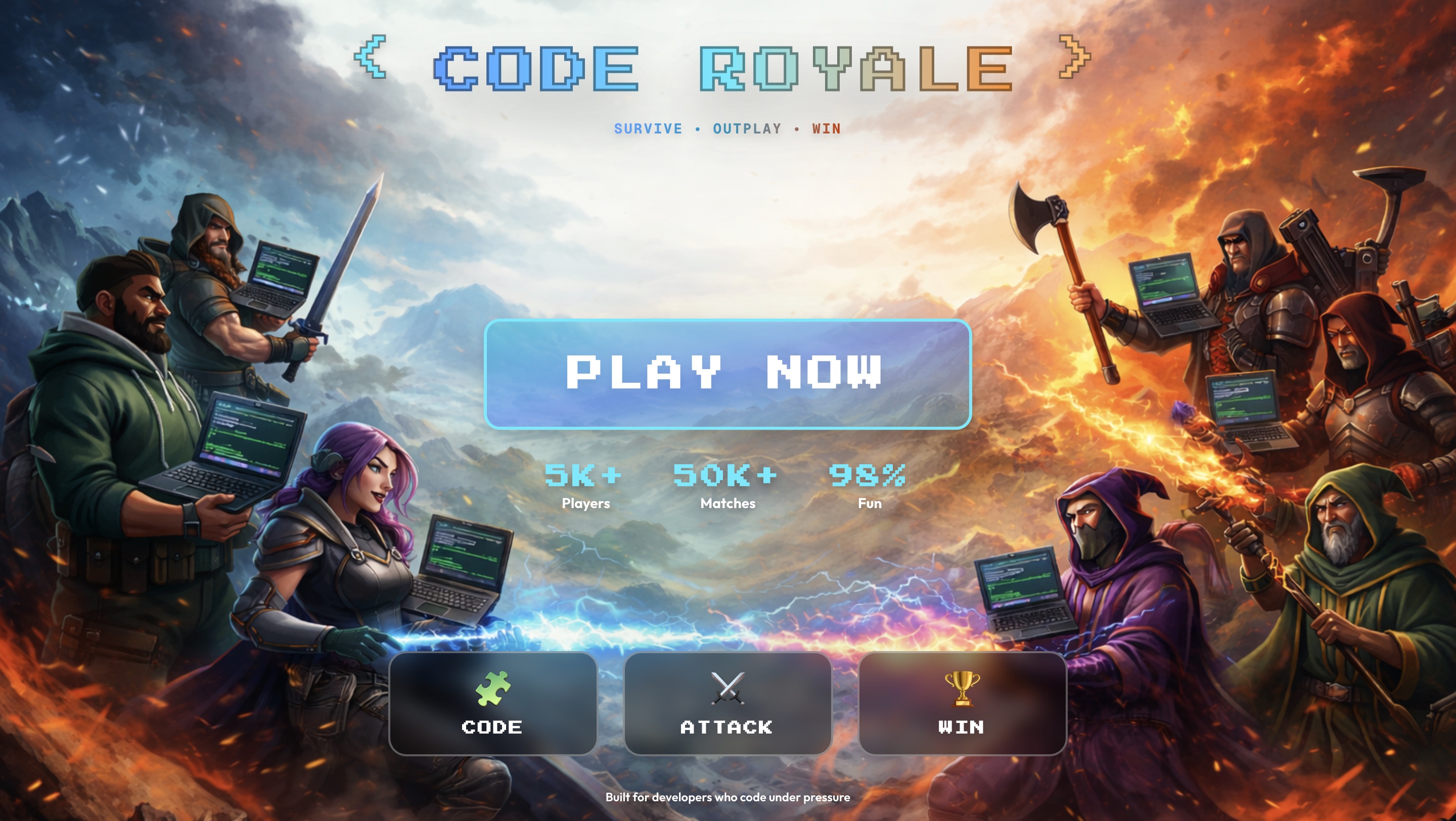 Code Royale Project Screenshot